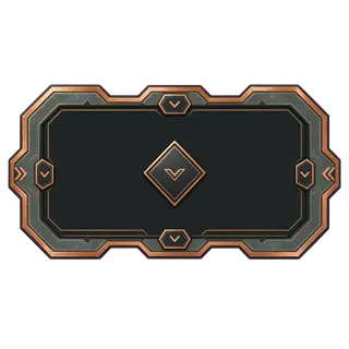 empty dialogue frame, selected state
