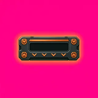 empty status bar frame, selected state