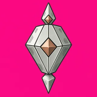 gem, plain design