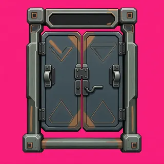 door frame, intact