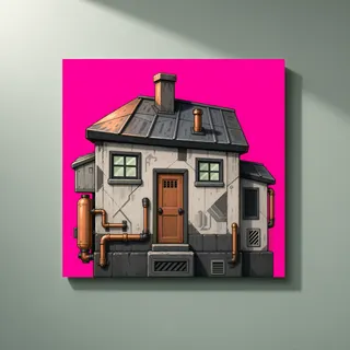 weathered small dwelling