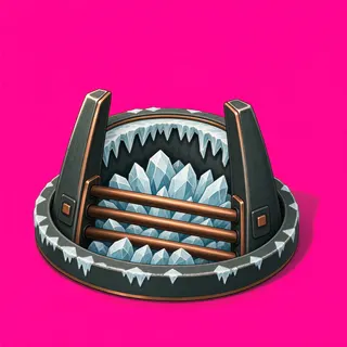 frosted campfire ring