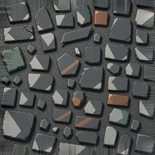 weathered fine rubble
