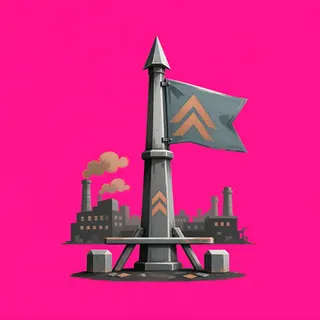 checkpoint flag, plain design