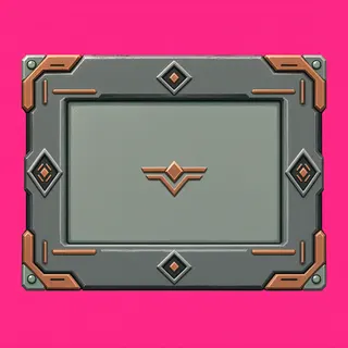 empty menu panel, pressed state