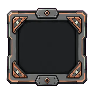 empty minimap frame, disabled-muted state