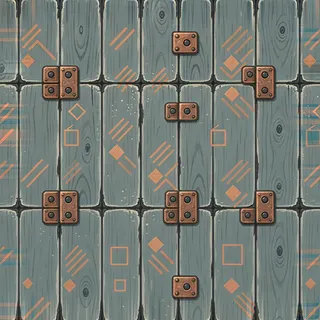 clean weathered plank floor