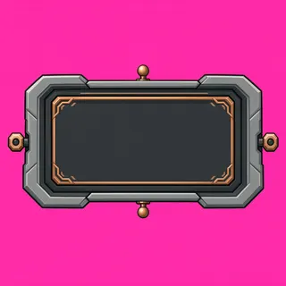 empty dialogue frame, normal state