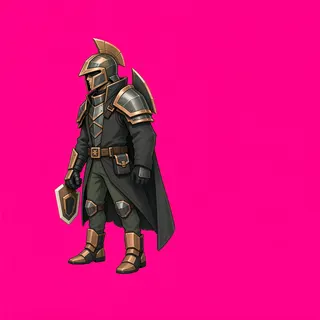 original adult guard, facing west