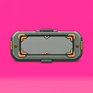 unlabelled button, hover-highlighted state