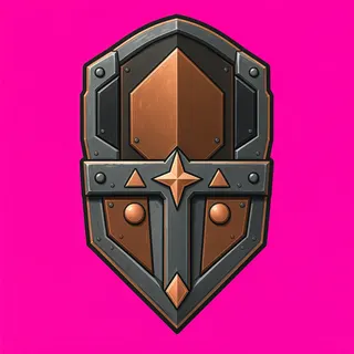 shield, rare accent design