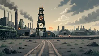 resource clearing at dusk