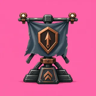 checkpoint flag, rare accent design