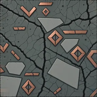 damaged earthen floor