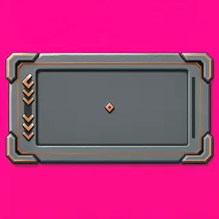 empty dialogue frame, keyboard-focused state