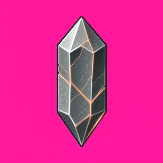 energy crystal, plain design