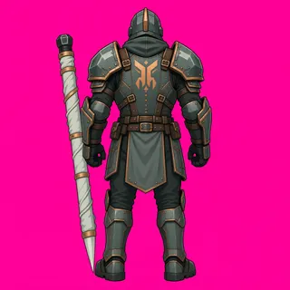 original adult armored enemy, facing north
