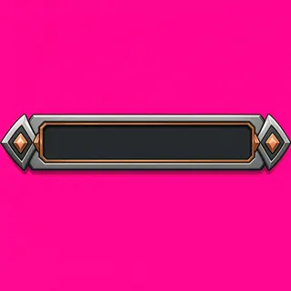 empty status bar frame, normal state
