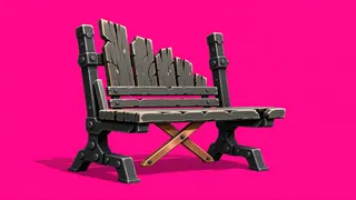 damaged bench