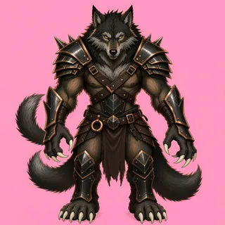 original adult beast enemy, facing south