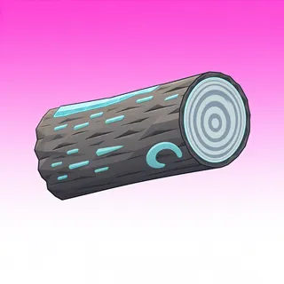 clean fallen log