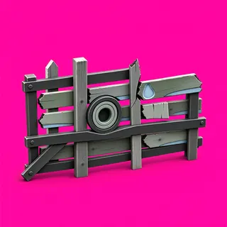damaged short fence