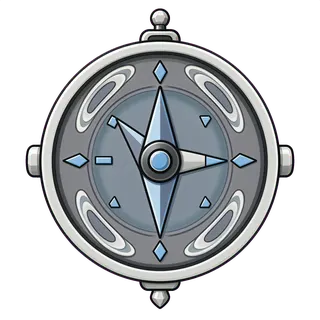 compass, ornate design