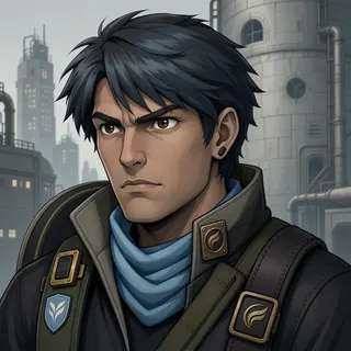 original adult explorer, determined expression