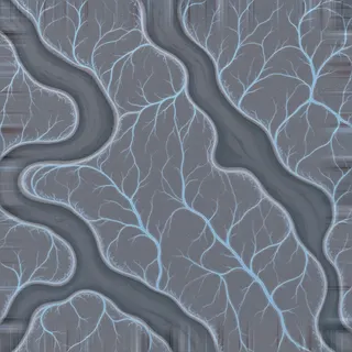 frosted wet mud