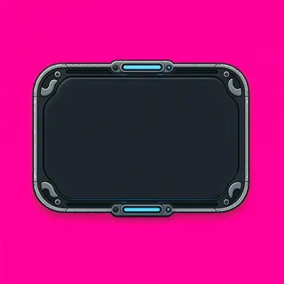 empty dialogue frame, disabled-muted state