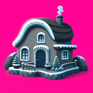 frosted small dwelling