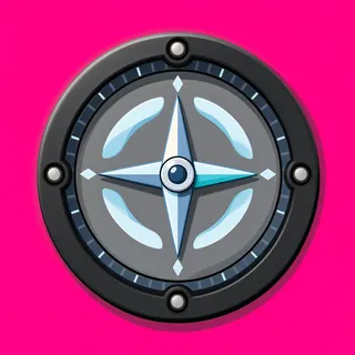 compass, plain design