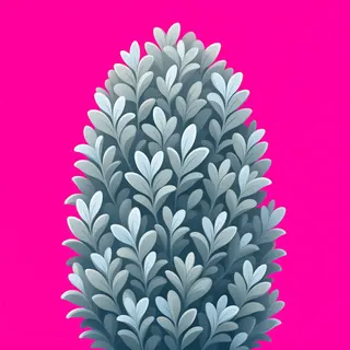 clean tall shrub