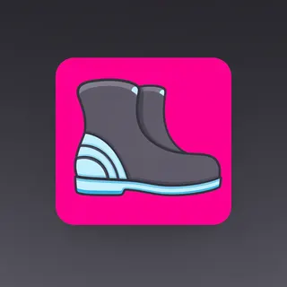 boots, plain design