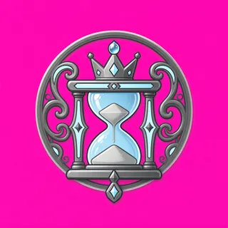hourglass, ornate design