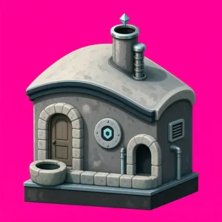 weathered small dwelling