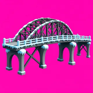 frosted small bridge