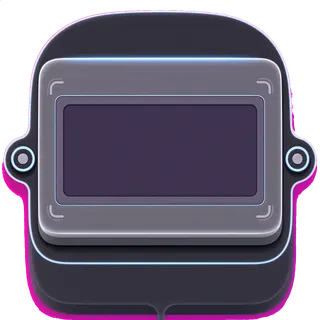 empty dialogue frame, keyboard-focused state