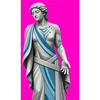 clean statue