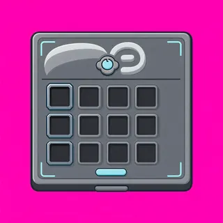 empty inventory panel, keyboard-focused state