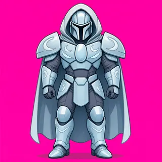 original adult armored enemy, facing south