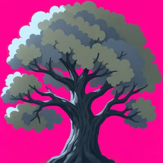 weathered standing tree