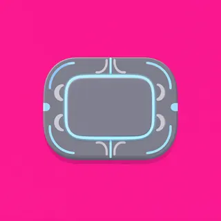 unlabelled button, hover-highlighted state