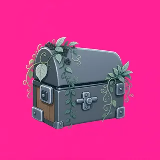 overgrown storage chest