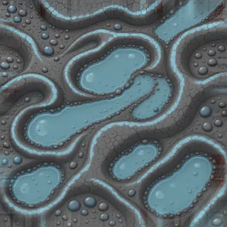 damaged wet mud