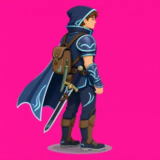 original adult player adventurer, facing east