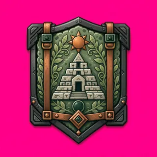 shield, ornate design