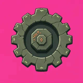 gear, plain design