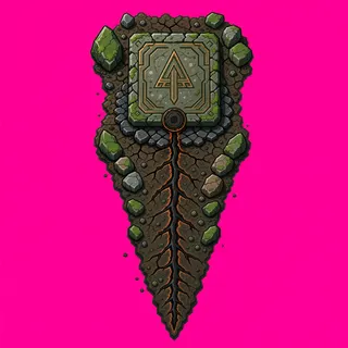 scorch mark, elongated arrangement