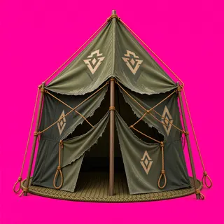 damaged tent